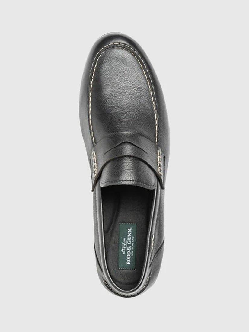 Product image 5 of 6, which shows Rodd & Gunn St James Leather Loafers, Nero, 7
