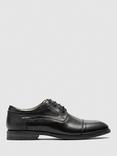 Rodd & Gunn Loburn Leather Derby Shoes, Nero Multi