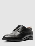 Rodd & Gunn Loburn Leather Derby Shoes, Nero Multi