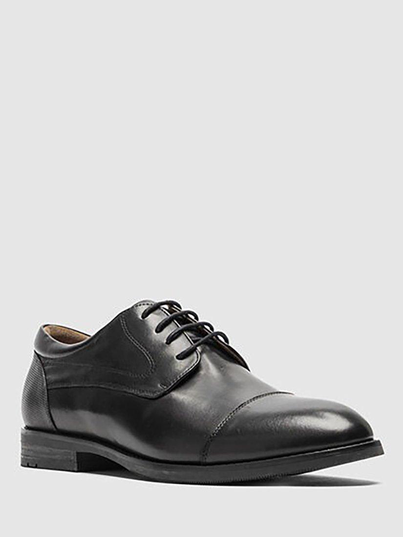 Product image 11 of 11, which shows Rodd & Gunn Loburn Leather Derby Shoes, Nero Multi, 6