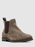 Rodd & Gunn Ealing Brushed Leather Chelsea Boots, Taupe