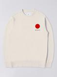 Edwin Japanese Sun Sweatshirt, Whisper White