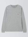 Carhartt WIP Cotton Regular Fit Long Sleeve Pocket Top, Grey Heather