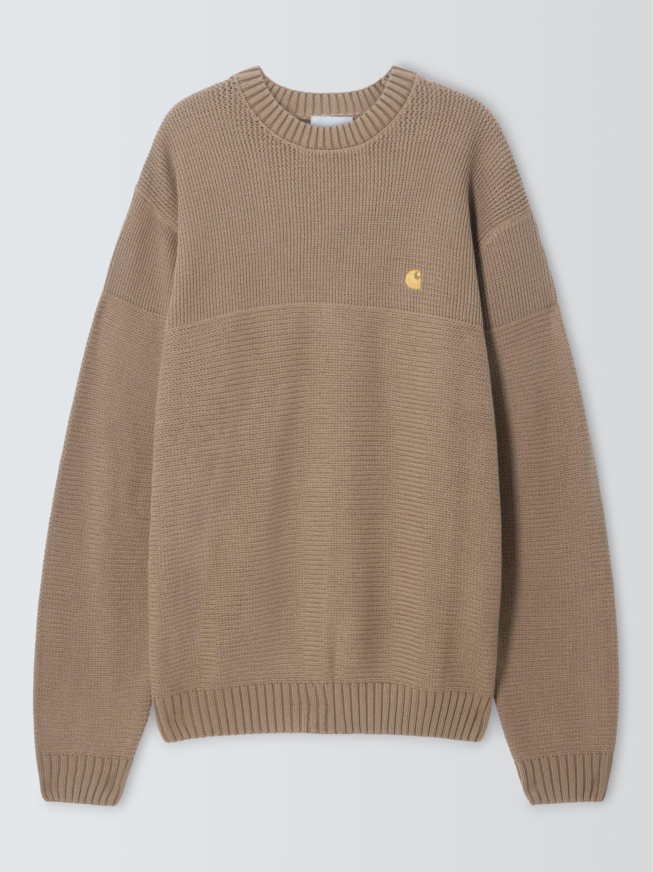 Carhartt WIP Chane Sweater, Leather Gold