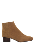 Dune Perrie Suede Ankle Boots, Taupe