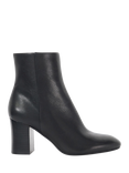 Dune Ollave Leather Ankle Boots, Black