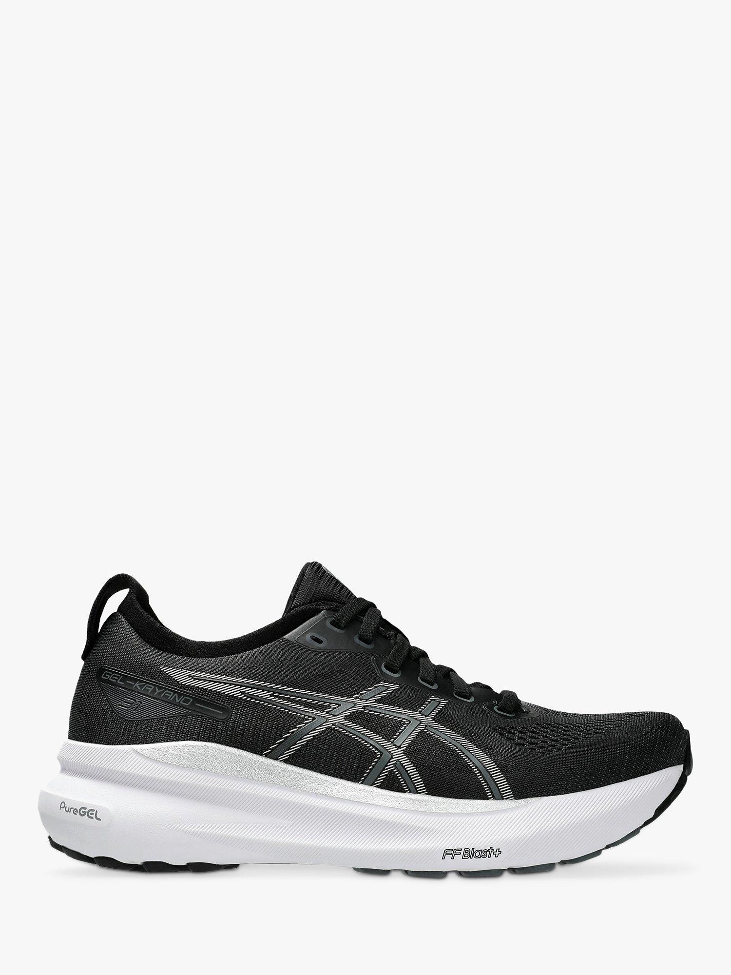 ASICS Women s Gel Kayano Sports Trainers Black Pure Silver