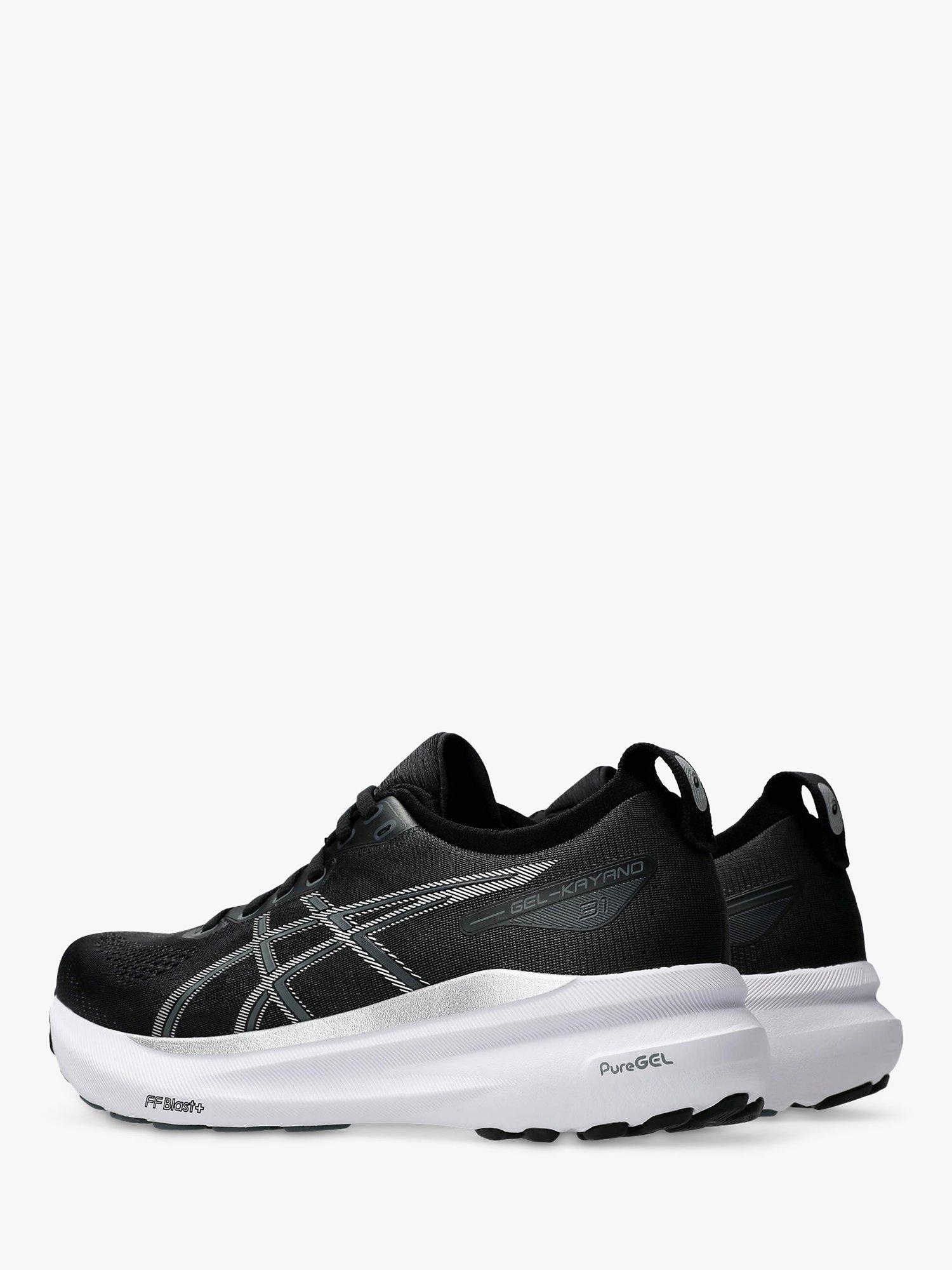 ASICS Women s Gel Kayano Sports Trainers Black Pure Silver