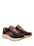 ASICS TRABUCO TERRA 2 Women's Running Shoes, Aubergine/Orange