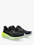 ASICS Men's NOVABLAST 4 Paris Running Trainers, Black/Blue Expanse