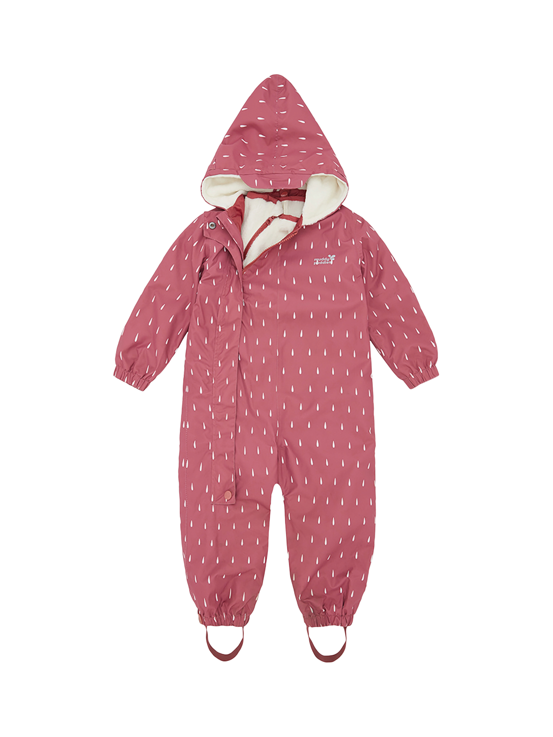 Muddy Puddles Kids' 3-in-1 Waterproof Snowsuit, Pink/Multi