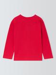 John Lewis Kids' Christmas Penguin Top, Red