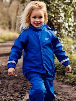 Muddy Puddles Kids' Waterproof Rainy Day Jacket - view 2, Blue