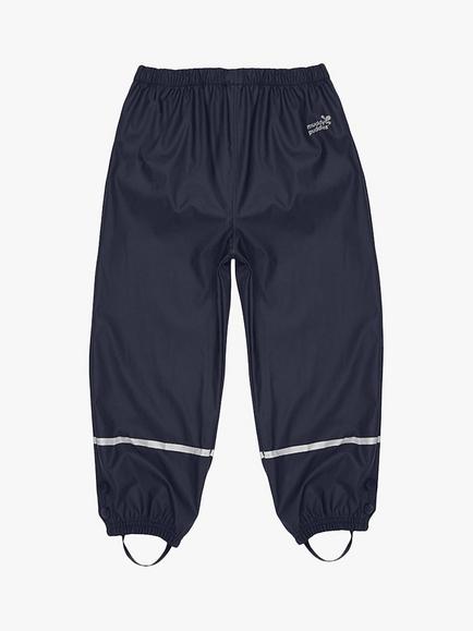Muddy Puddles Kids' Waterproof Rainy Day Trousers, Navy Blue, Navy Blue