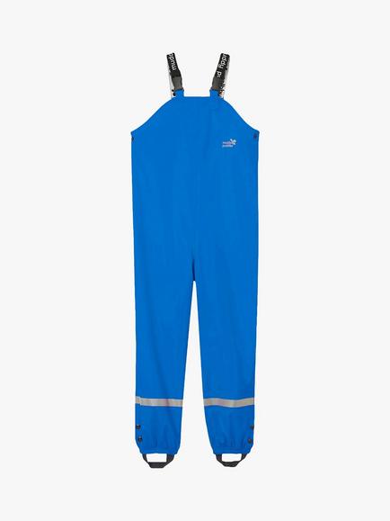 Muddy Puddles Kids' Waterproof Rainy Day Dungarees, Blue