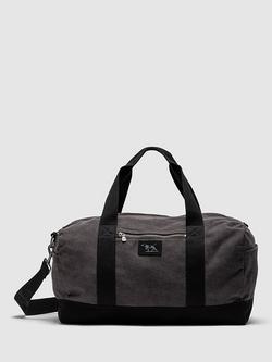 Rodd & Gunn Foxton Heavy Weight Canvas Duffle Bag, Charcoal/Onyx