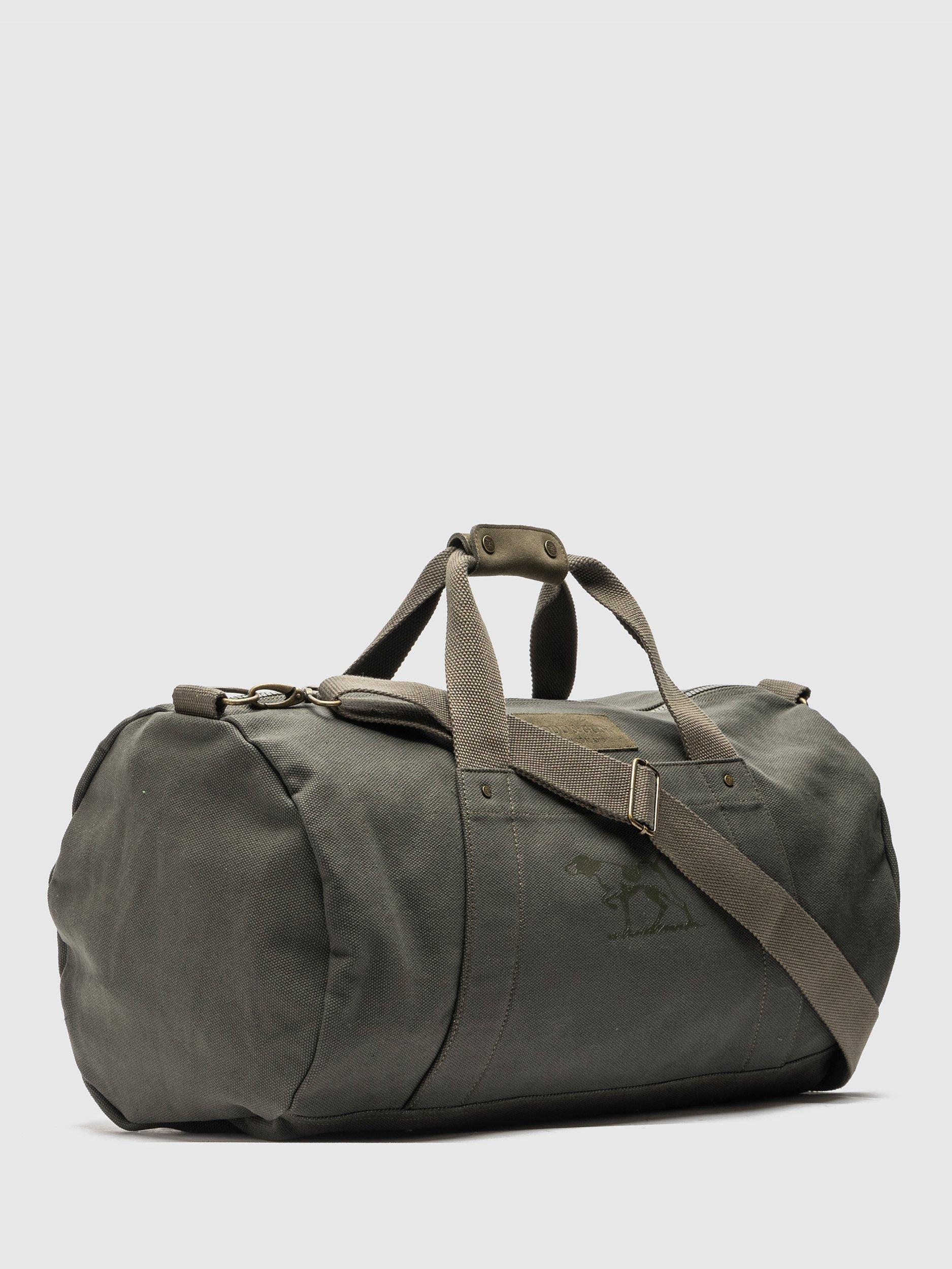 Product image 2 of 4, which shows Rodd & Gunn Ponsonby Road Heavy Canvas Duffle Bag, Forest