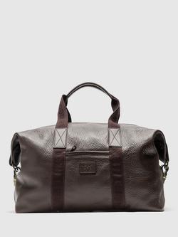 Rodd & Gunn Charlton Leather Italy made Duffle Bag, Testa Di Moro, Testa Di Moro