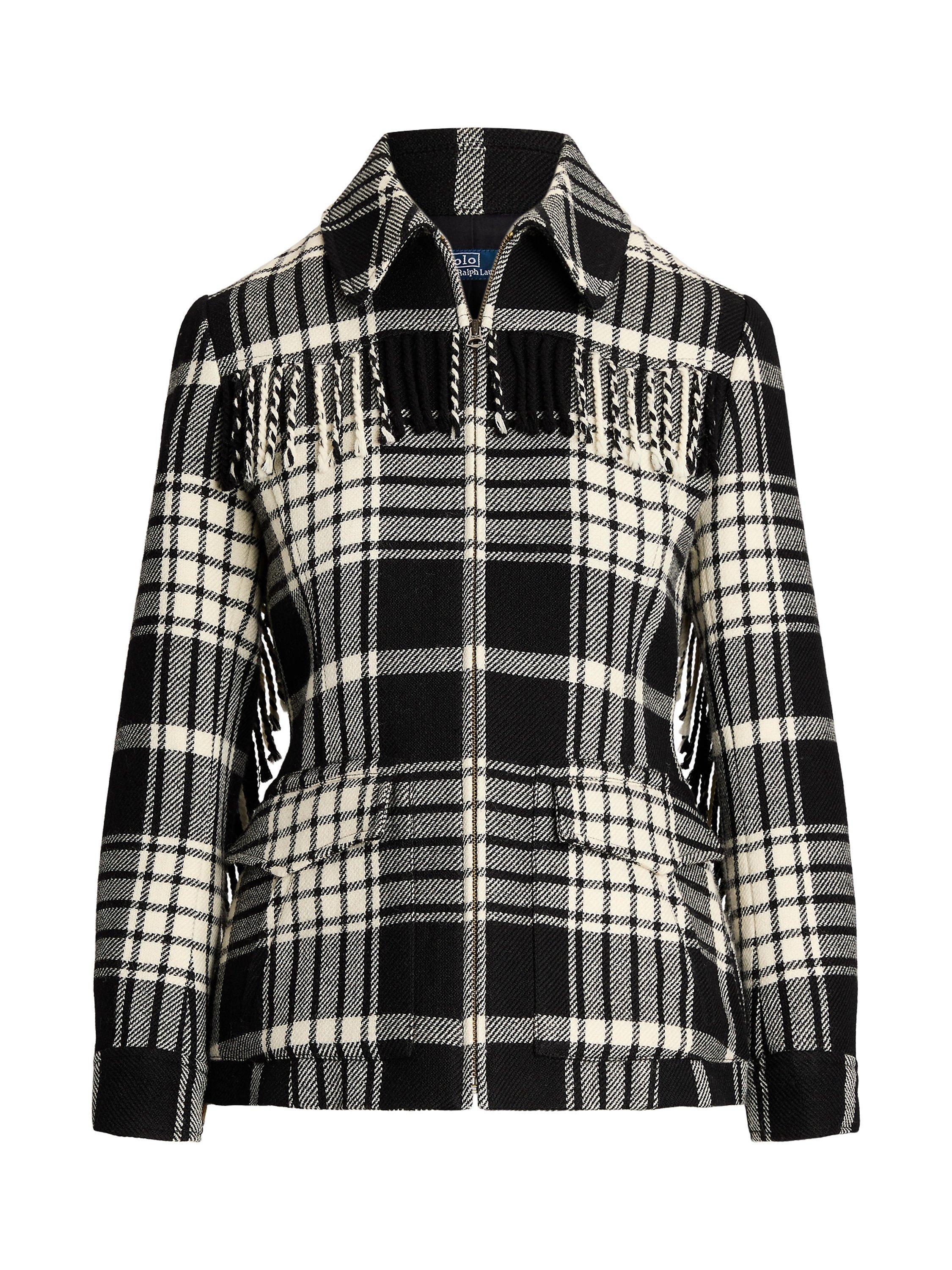 Polo plaid jacket hotsell