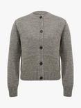 Celtic & Co. Boxy Wool Cardigan, Biscuit