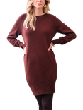 Celtic & Co. Geelong Wool Super Soft Slouchy Jumper Dress, Ember