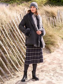 Celtic & Co. Toscana Trim Sheepskin Jacket, Derby Grey, Derby Grey