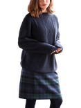 Celtic & Co. Celt Wool Skirt, Cairngorm Claret