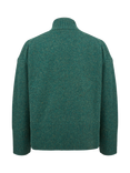 Celtic & Co. Flecked Patch Pocket Merino Wool Jumper, Bottle Green