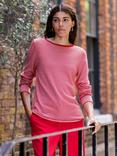 Celtic & Co. Boat Neck Merino Wool Jumper, Chilli