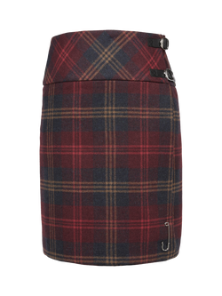 Celtic & Co. Wool The Celt Kilt, Cairngorm Claret - view 2, Cairngorm Claret