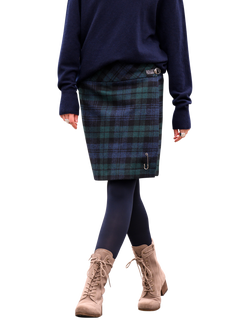 Celtic & Co. The Celt Wool Kilt, Cairngorm Blackwatch, Cairngorm Blackwatch