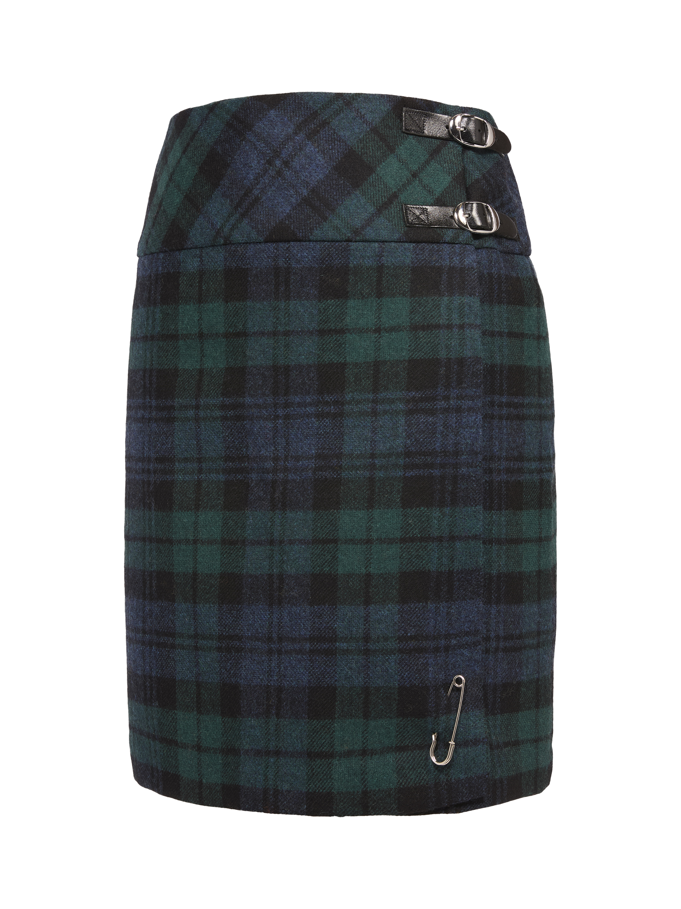Product image 4 of 7, which shows Celtic & Co. The Celt Wool Kilt, Cairngorm Blackwatch, 8