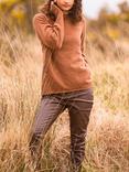 Celtic & Co. Geelong Wool Slouch Jumper, Rust