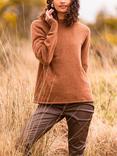 Celtic & Co. Geelong Wool Slouch Jumper, Rust