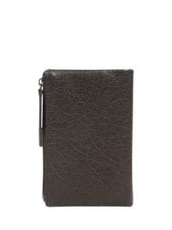 Celtic & Co. Buckle Leather Wallet, Chocolate - view 2, Chocolate