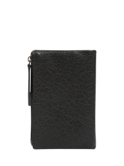 Celtic & Co. Leather Buckle Purse, Black - view 2, Black