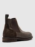 Rodd & Gunn Freyberg Leather Chelsea Boots, Chocolate