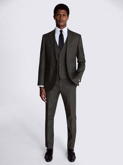 Moss Regular Fit Suit Jacket - view 2, Charcoal