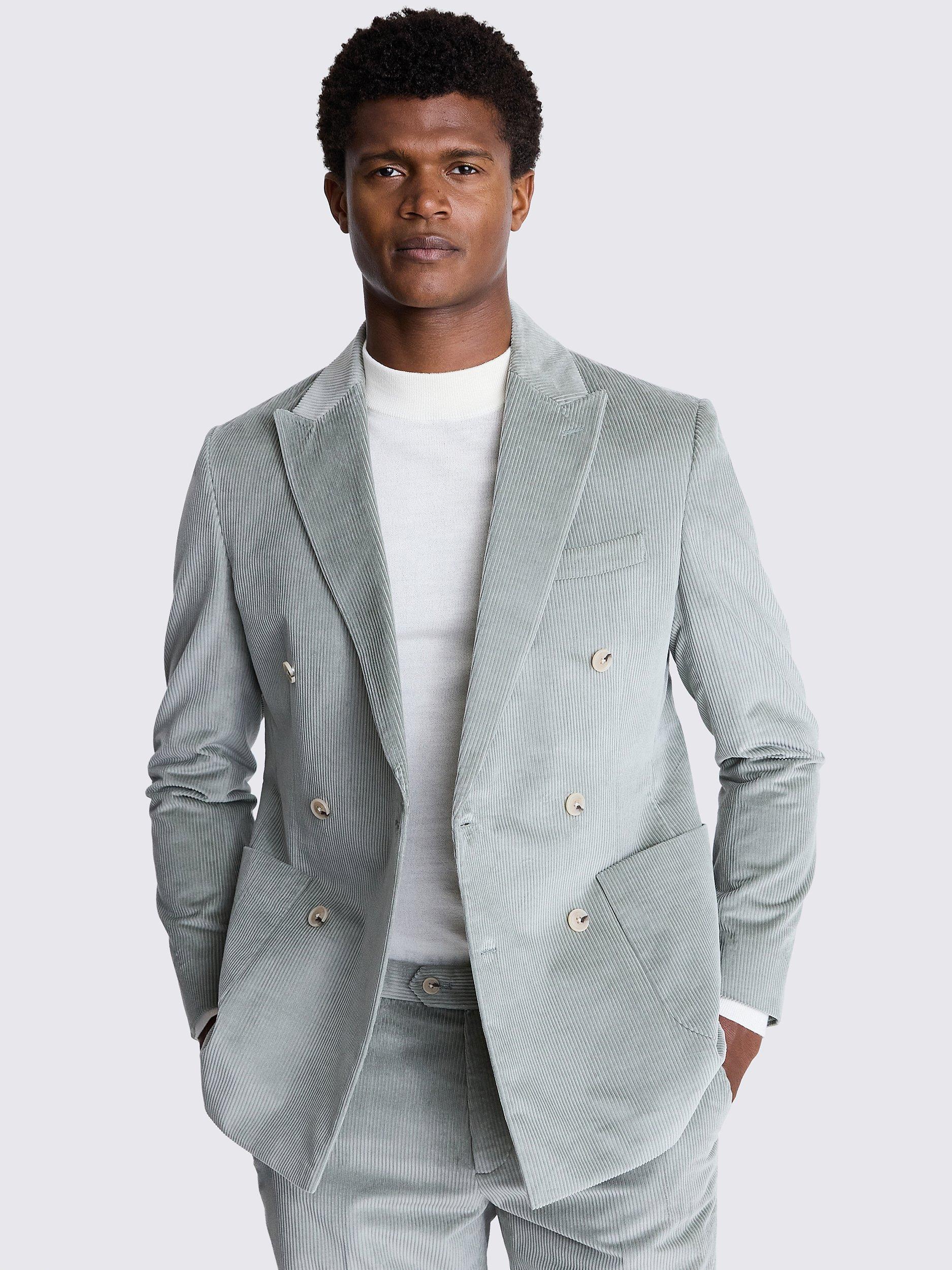 Moss Corduroy Suit Jacket, Sage