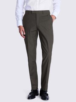 Moss Tailored Fit Stretch Suit Trousers, Charcoal