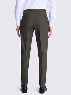 Moss Tailored Fit Stretch Suit Trousers - view 2, Charcoal