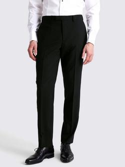 Moss Tailored Fit Dress Trousers, Black