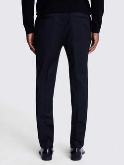 Moss X DKNY Slim Fit Dress Trousers, Black - view 2, Black