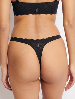 sloggi ZERO Feel Bliss Thong - view 2, Black