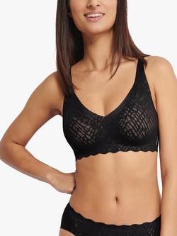 sloggi ZERO Feel Bliss Soft Bra, Black
