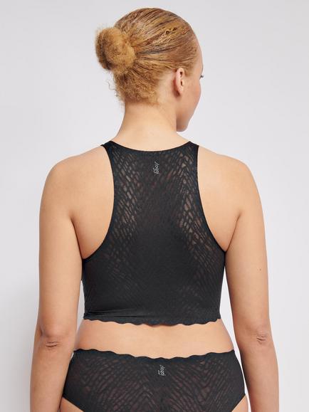 sloggi ZERO Feel Bliss Crop Top - view 2, Black