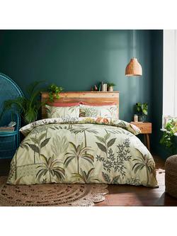 Sara Miller Palm Garden Reversible Duvet Cover Set - view 2, Multi