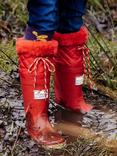 Muddy Puddles Kids' PuddleFlex Wellington Boots, Red