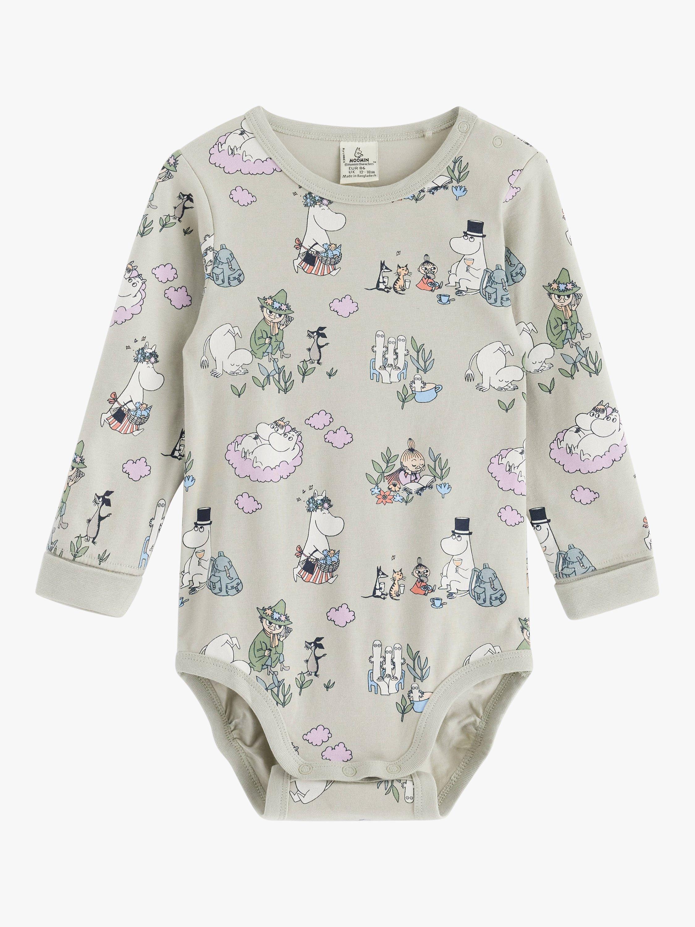 Lindex Baby Moomin Long Sleeved Bodysuit