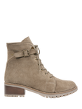Celtic & Co. Suede Block Heel Hiker Boots, Grey
